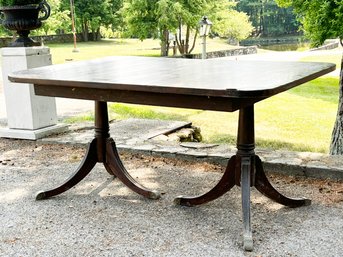 A Vintage Mahogany Veneer Table Project