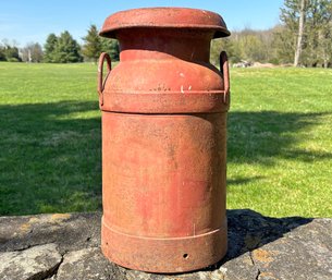 An Antique Milk Can