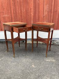 Matching End Tables Northern Furniture Company Sheboygan Wis.