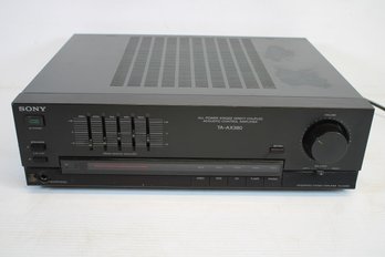 Vintage Sony TA-AX380 All Power Stages Direct Coupled Acoustic Control Amplifier