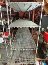 NFS Industrial Heavy Duty Stainless Steel Shelf Unit