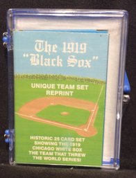 The 1919 Black Sox Unique Team 25 Card Set - L