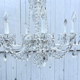 A Delicate Crystal Chandelier