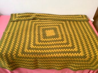 Hand Knitted Blanket #1