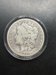 1884 Morgan Silver Dollar