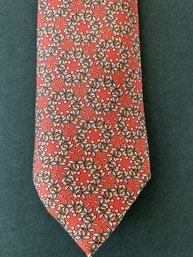 Authentic Vintage Hermes Men's Silk Necktie Paris, France # 1 No Issues