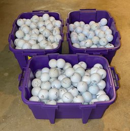 Lot Of Approximately 300 Golf Balls - Nike Callaway Precept Titleist And More