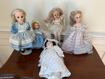 Group Of 5 Miscellaneous Dolls