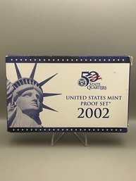 Beautiful 2002 United States Mint Proof Set