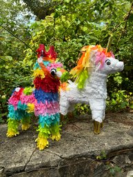 2 Pinatas!  Burrow And Unicorn! Ole!      212/CV4