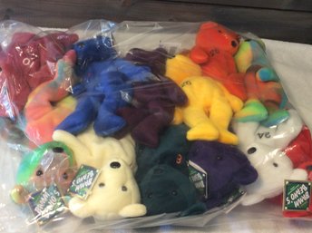 Complete Sealed Set Of (12) 1998 Salvino's Bamm Beanos MLB Beanie Babies - L