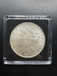 1887 Morgan Silver Dollar