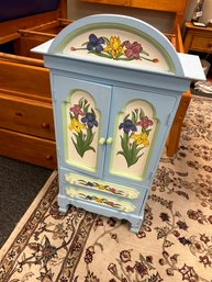 Hand Painted Cabinet