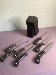 Knife Block With Knives