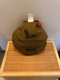 Field & Stream Heat -A-seat New With Tags