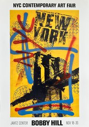 Bobby Hill - NYC (Yellow) - Offset Lithograph