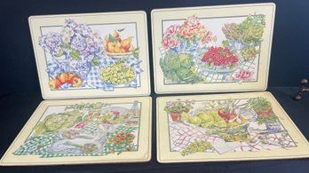 Pimpernel Set Of 4 Salad Days Placemats 16 X 20