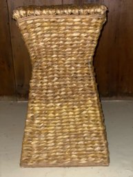 Woven Foot Stool Or Plant Stand