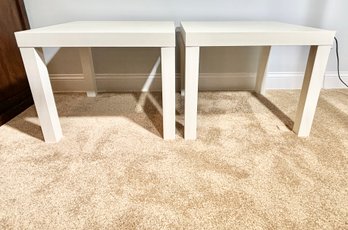 Pair Of Ikea Lack Side Tables