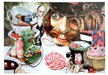 Leslie Ditto - Alice In Wonderland - Offset Lithograph