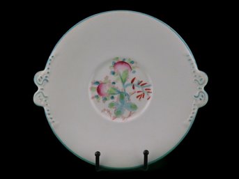 Beautiful Vintage Set Of 2 Dinner Plates Soft Floral Pattern