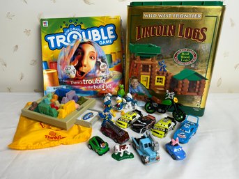 Vintage Games And Puzzles Toy Lot