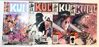 Lot Of 1984-85 Kull Comics