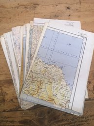 38 AMS Maps - Prepared For The Army Map Service 1960s