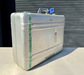 Mid Century Aluminum Travel Case By Zero Halliburton