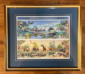 The World Of Dinosaurs Print