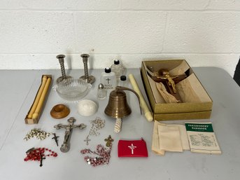 Lot Of Religious Items