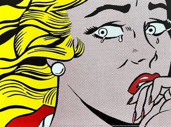 Roy Lichtenstein - Crying Girl, 1963, Offset Lithograph