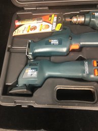 Black & Decker Versapak Power Drill, Saw And Sander Set