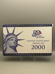 Beautiful 2000 United States Mint Proof Set