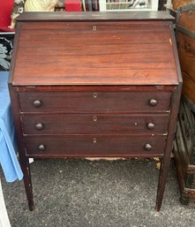 3 Drawer - Slant Front Desk