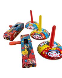 Lot Of Five 1960s New Years Noise Makers