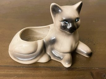 Mid Century 8' Fabrique Siamese Cat Planter