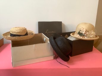 Womens Woven Hat Lot