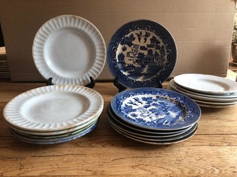 17 Antique Plates