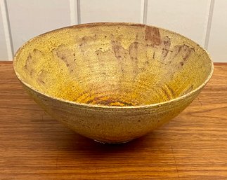 Vintage Signed Studio Pottery  Bowl