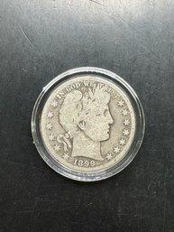 1899-S Barber Silver Half Dollar