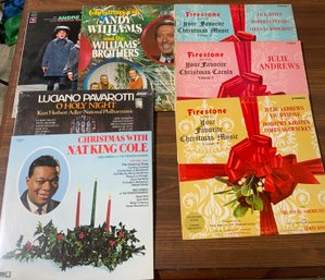7 Vintage Vinyl Christmas Albums
