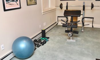 Body Vision Universal With Free Weights Bench 547 And More