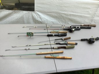 Ice Fishing Rods Lot #55