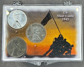 U.S. Steel Cents 1943, 1943-D, 1943-S