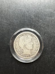 1892 Silver Barber Quarter