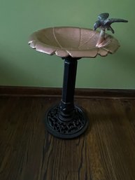 Iron Bird Bath