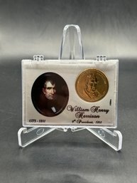 2 Presidential Dollars William Henry Harrison