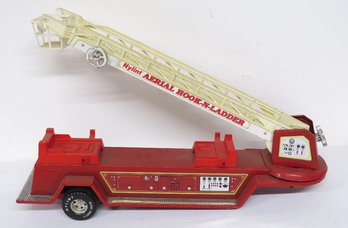 Vintage Pressed Steel Nylint Aerial Hook N' Ladder Fire Truck Chassis