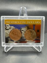 2 Presidential Dollars Martin Van Buren